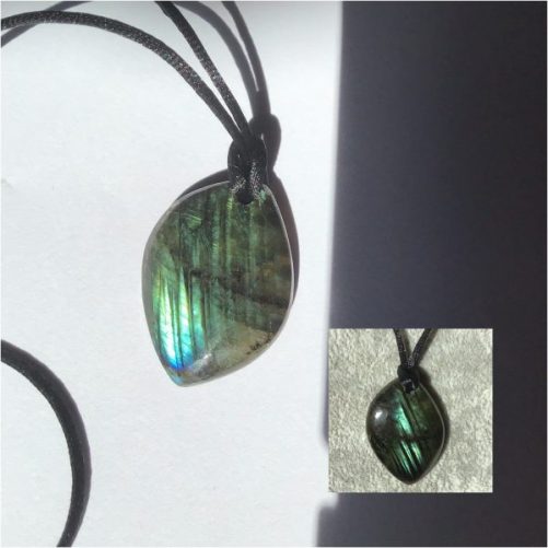 Pendentif labradorite