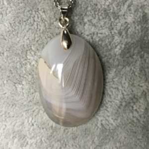 Pendentif agate magique