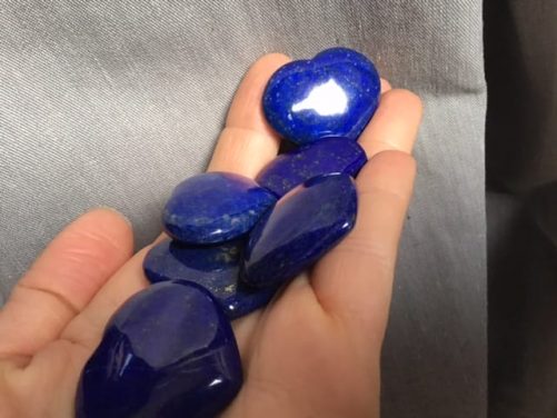 Coeurs lapis lazuli 3cm