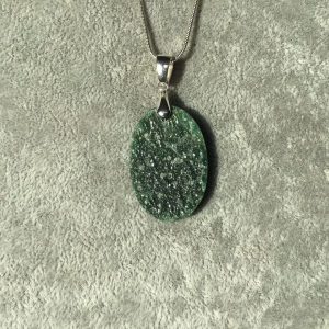 Pendentif aventurine oval semi brut