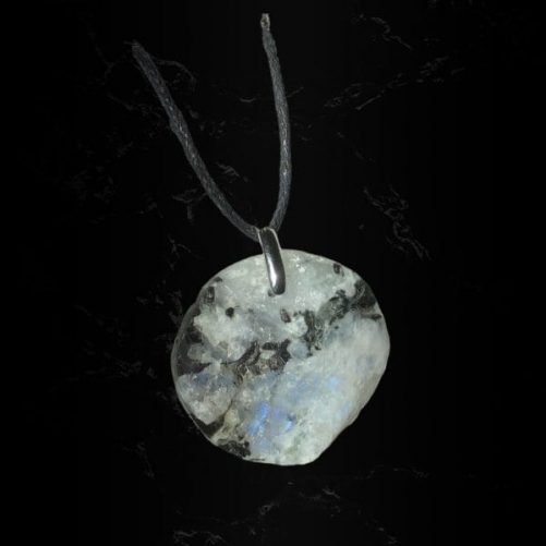 Pendentif Péristérite rond