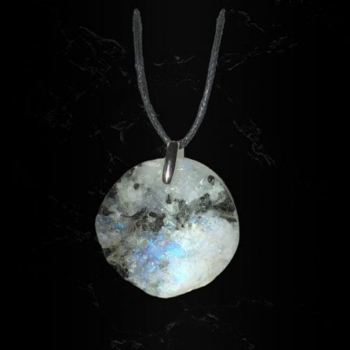 Pendentif Péristérite rond