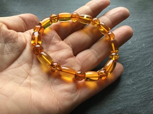 Bracelets en ambre