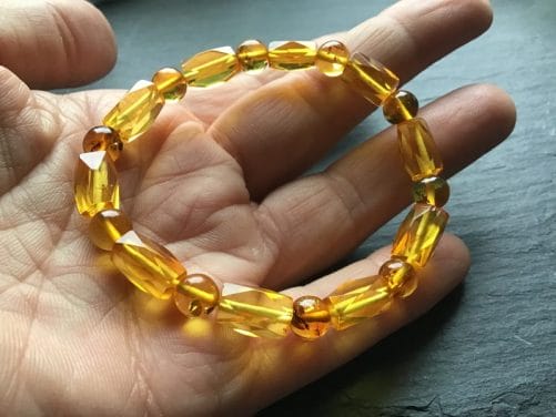 Bracelets en ambre