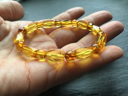 Bracelets en ambre