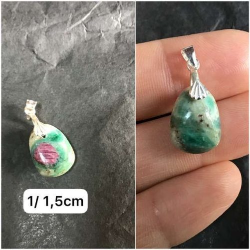 Pendentif rubis fuschite
