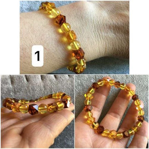 Bracelets en ambre