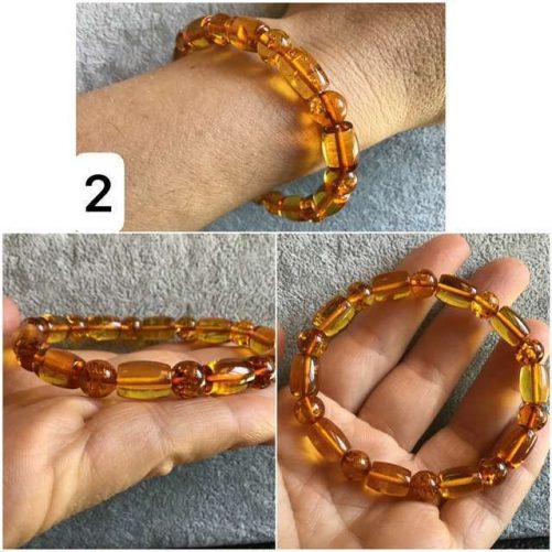 Bracelets en ambre