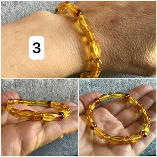 Bracelets en ambre