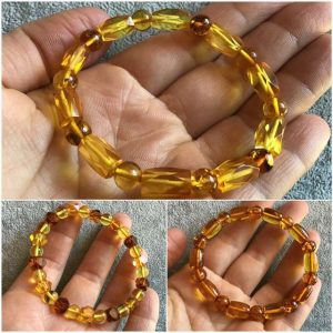 Bracelets en ambre