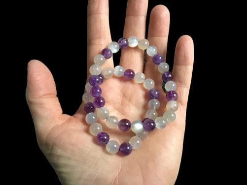 Bracelet perles pierres naturelles