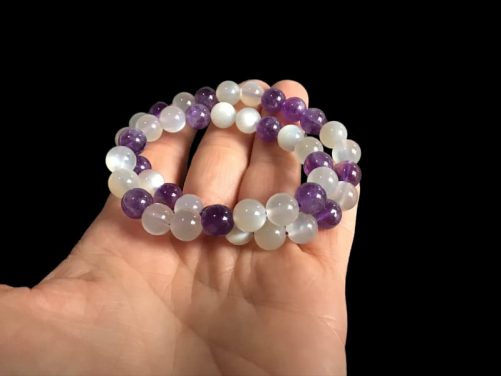 Bracelet perles pierres naturelles