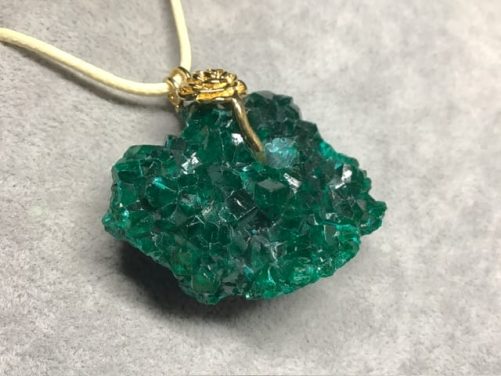 Pendentif dioptase