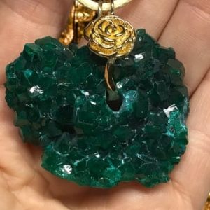 Pendentif dioptase