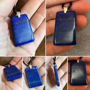 Pendentif lapis-lazuli grand modele