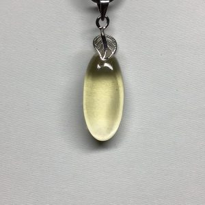 Pendentif citrine oval