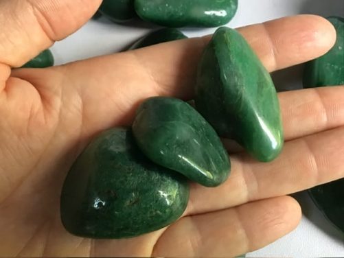 Aventurine pierre roulée