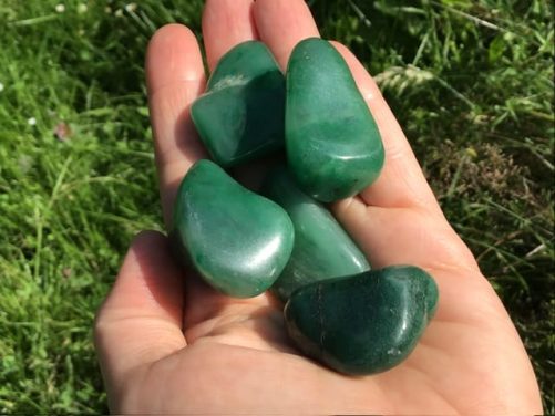 Aventurine pierre roulée