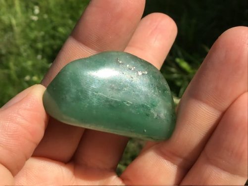Aventurine pierre roulée