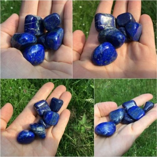 Lapis lazuli pierre roulée