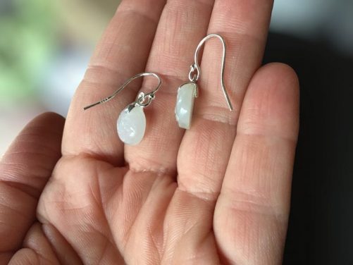 Boucles d’ oreilles pleine lune