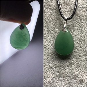 Aventurine pendentif double face