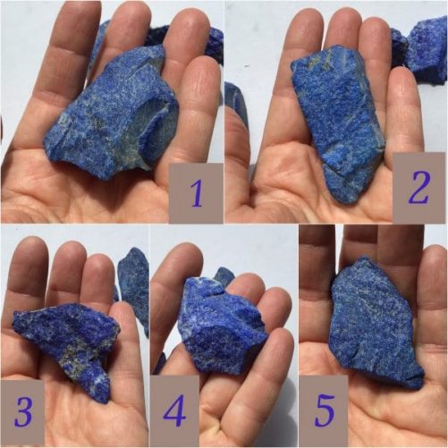 Lapis lazuli brut