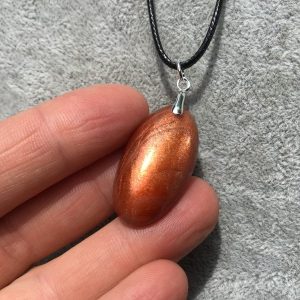 Pierre de soleil extra AAA tout orange toute pailletée