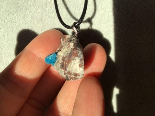 Pendentif Cavansite
