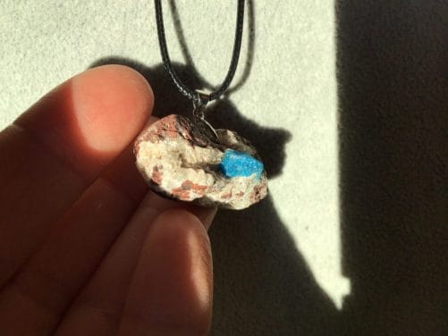 Pendentif Cavansite