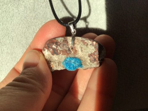 Pendentif Cavansite