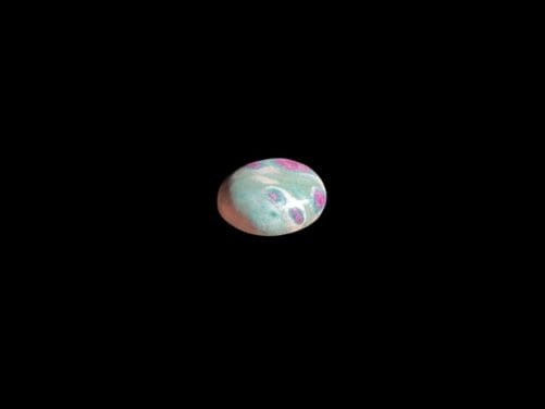 Cabochon rubis fuschite