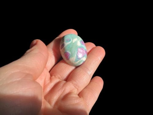 Cabochon rubis fuschite