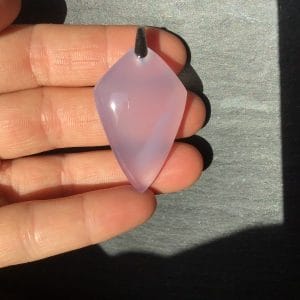 Pendentif calcédoine
