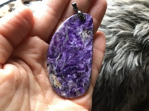 Charoite. Naturelle russe