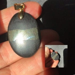 Pendentif pyrite apache gold