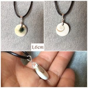 Pendentif format enfant oeil de sainte lucie