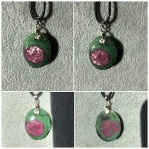 Rubis dans zoisite qualité extra