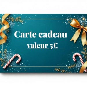 Carte cadeau 5€